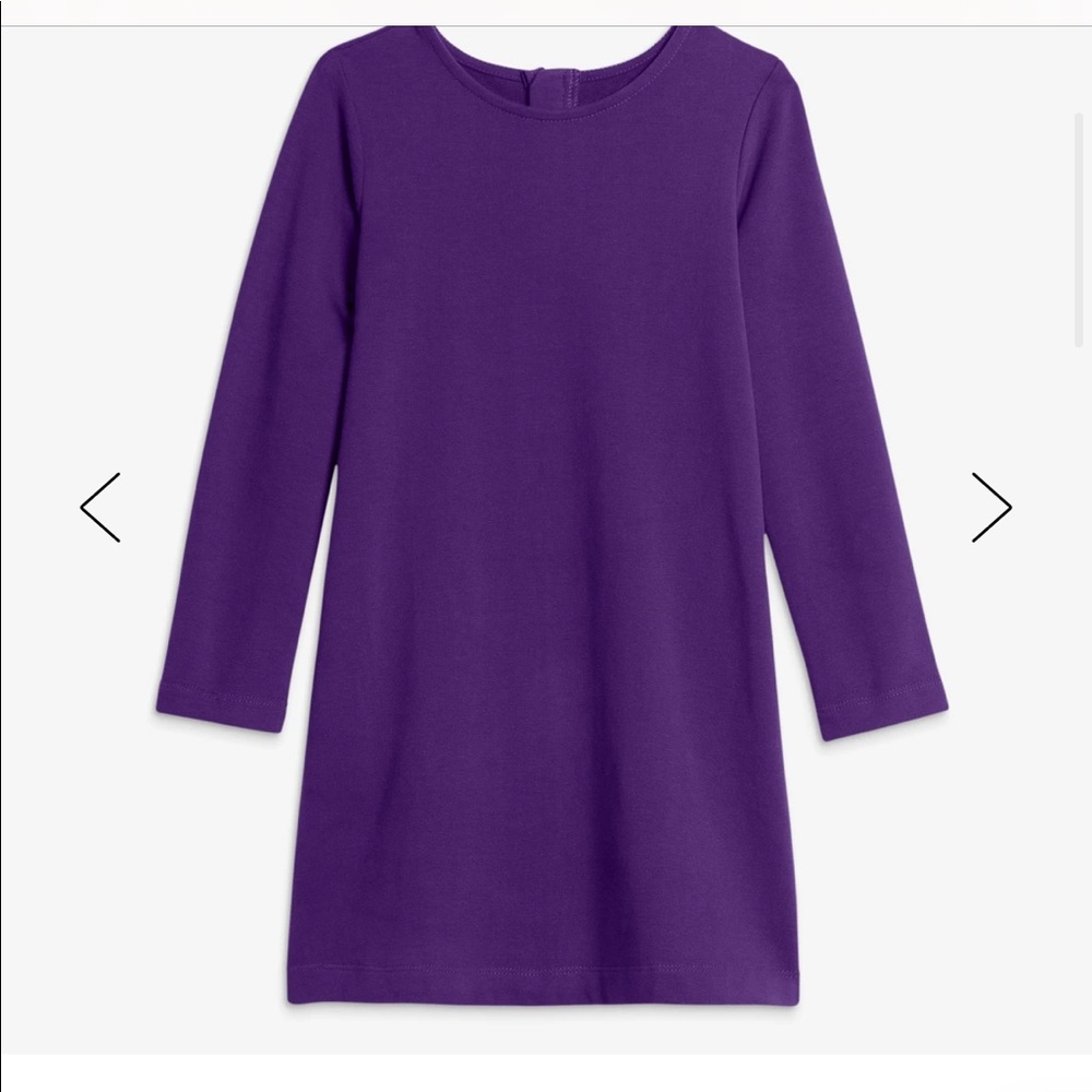 Primary, Cozy Dress, Grape/Purple, Size 6-7, no stains, tears or smells.